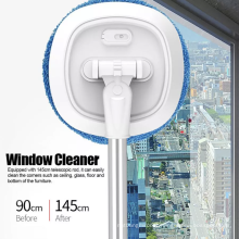 2021 New Electric Window Cleaner with Telescopic Handle Cordless Glass Cleaning Mops